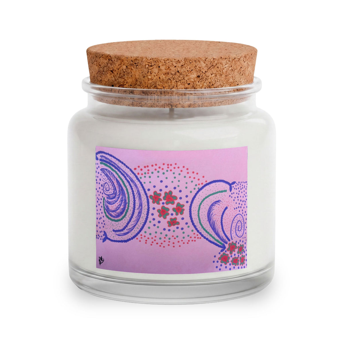 4-Piece Blush & Bloom Gift Set (Candle, Blanket, Crochet Bouquet, Bow Clip)