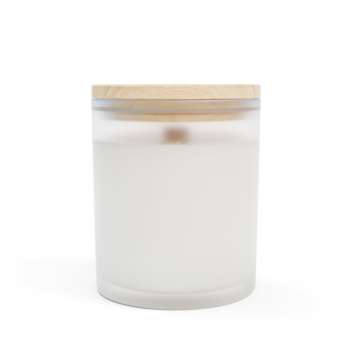 Frosted Glass Candle, 11oz