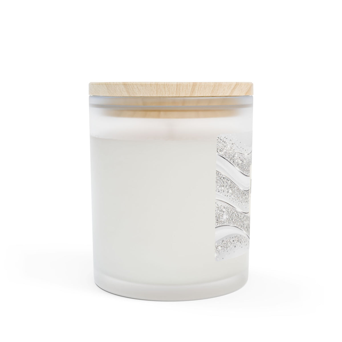 Frosted Glass Candle, 11oz
