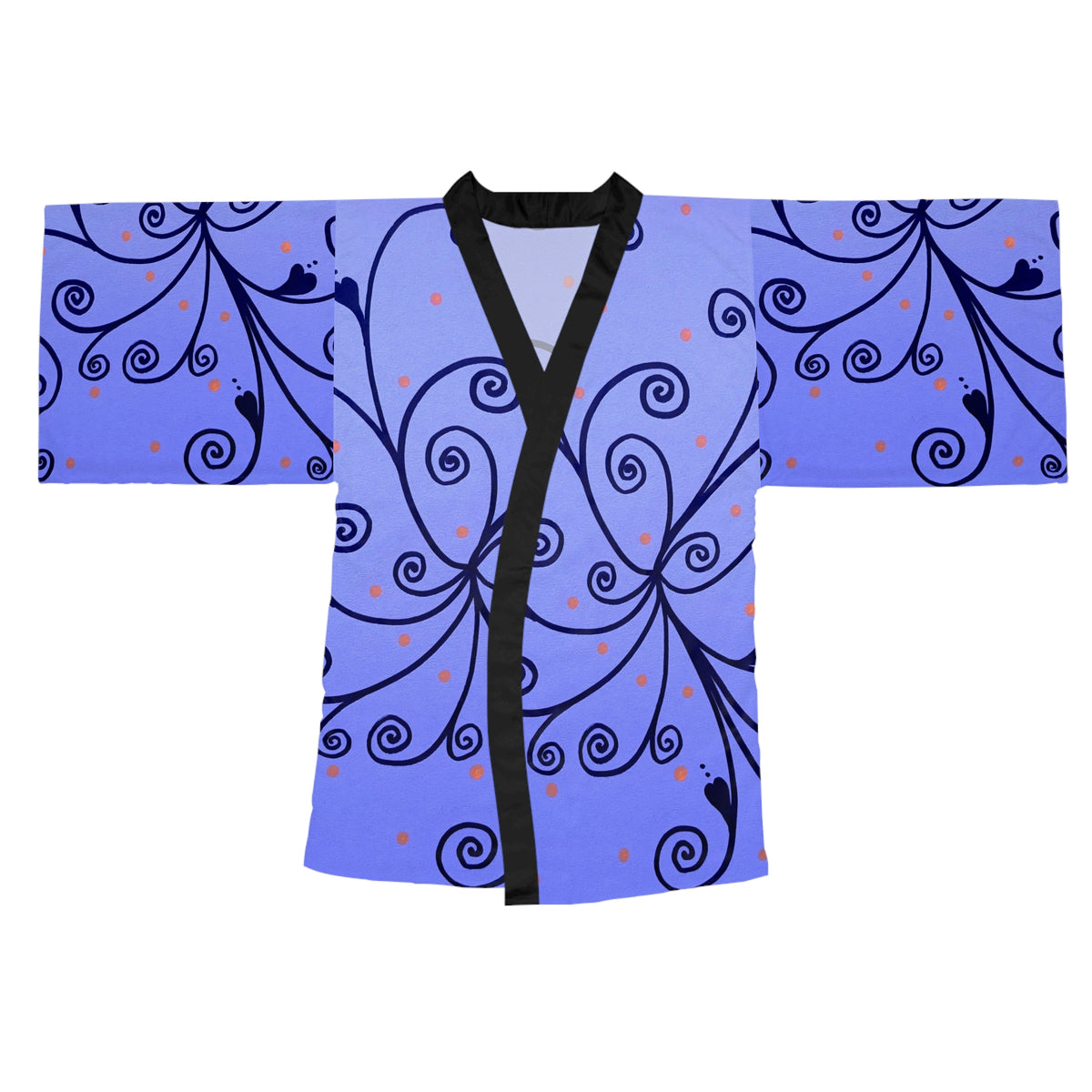 Long Sleeve Kimono Robe (AOP)
