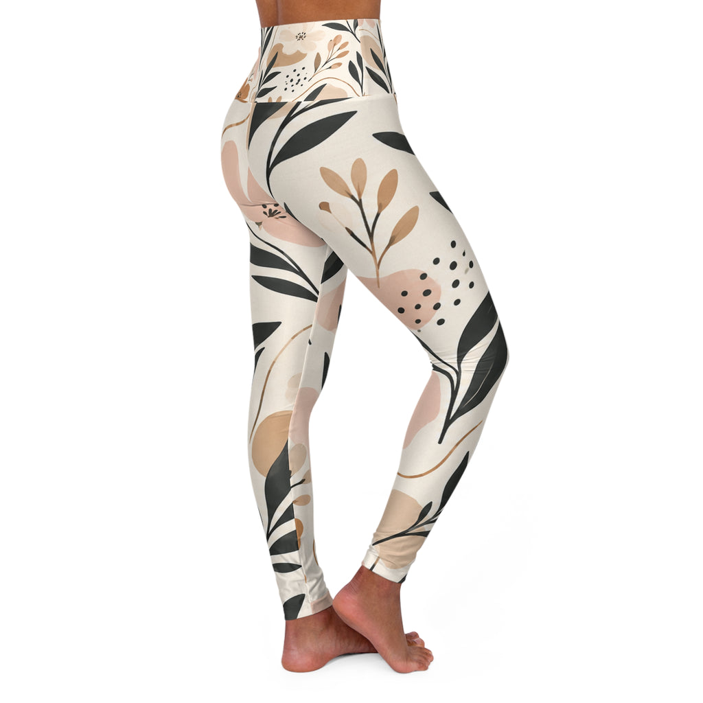 High Waisted Yoga Leggings (AOP)