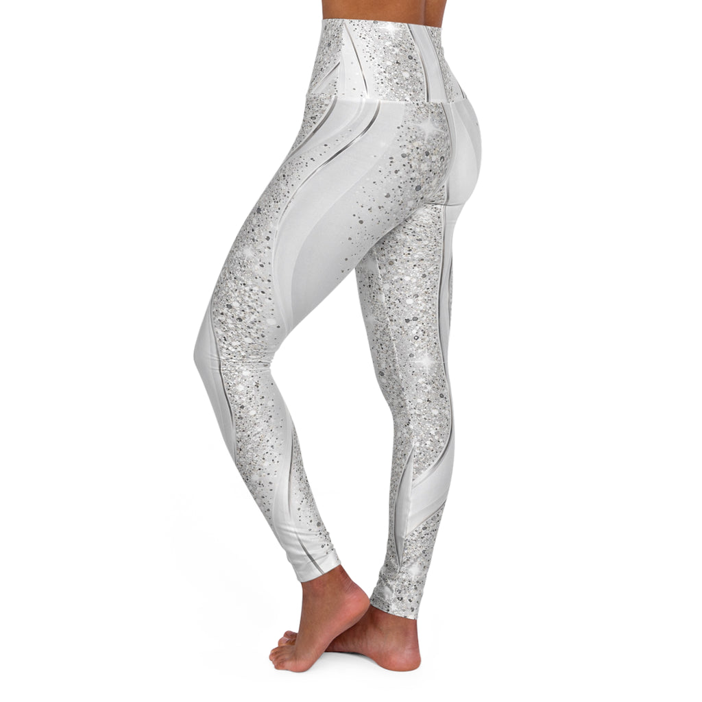 High Waisted Yoga Leggings (AOP)