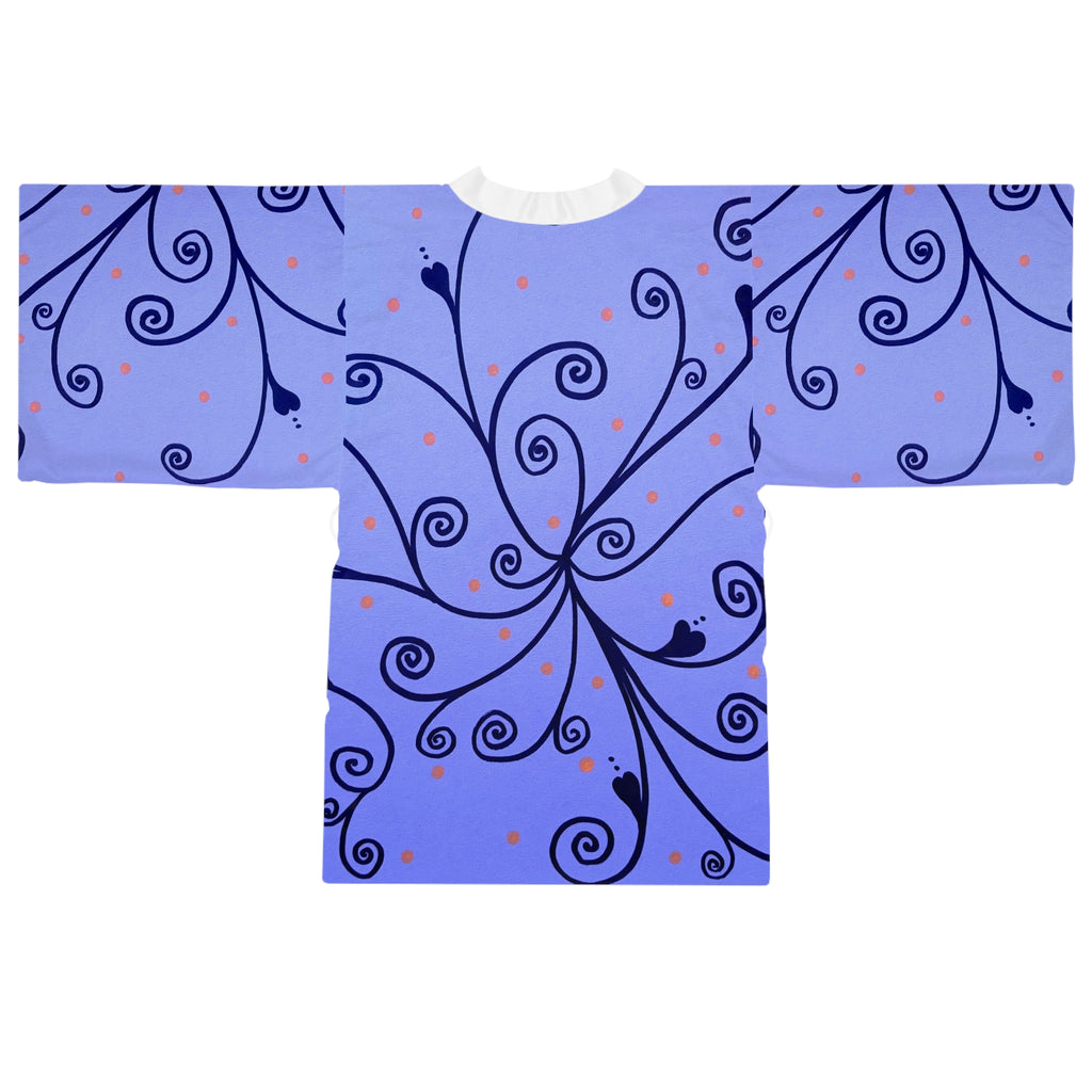 Long Sleeve Kimono Robe (AOP)