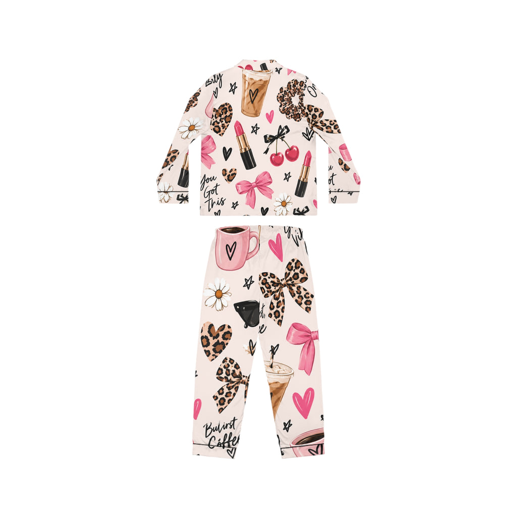 Women's Satin Pajamas (AOP)
