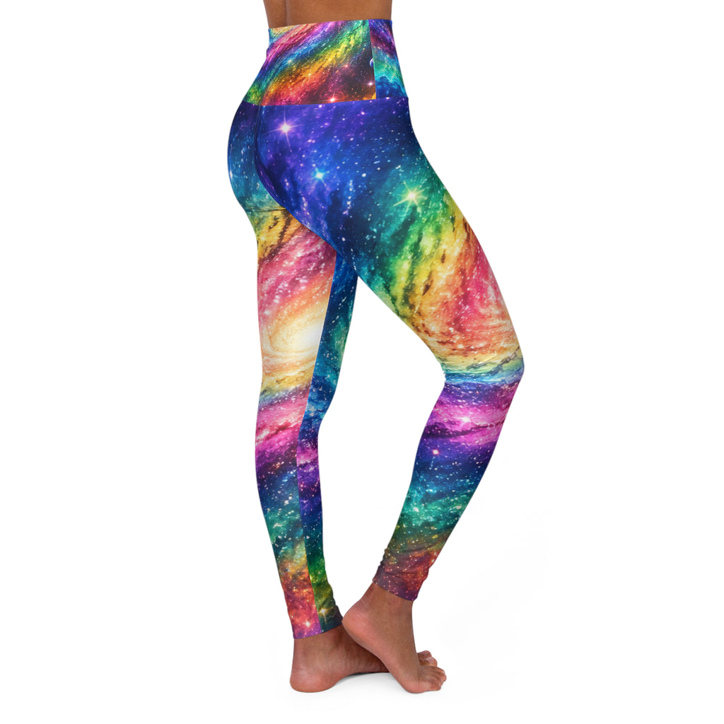 High Waisted Yoga Leggings (AOP)