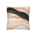 Spun Polyester Square Pillowcase