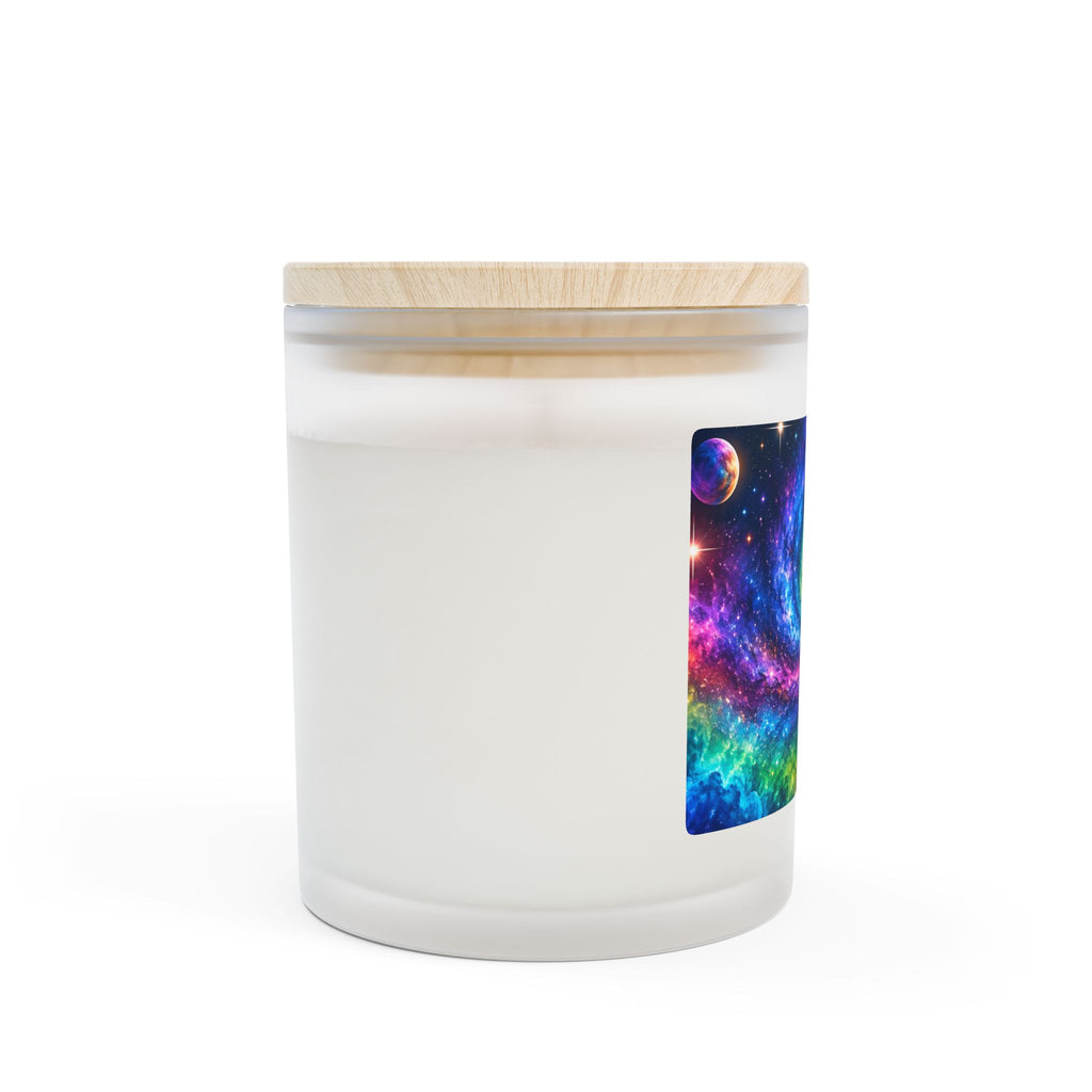 Frosted Glass Candle, 11oz