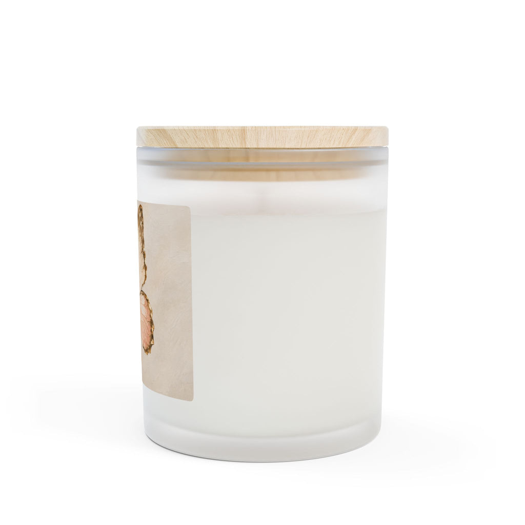 Frosted Glass Candle, 11oz