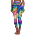 High Waisted Yoga Leggings (AOP)