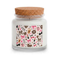 4-Piece Blush & Bloom Gift Set (Candle, Blanket, Crochet Bouquet, Bow Clip)