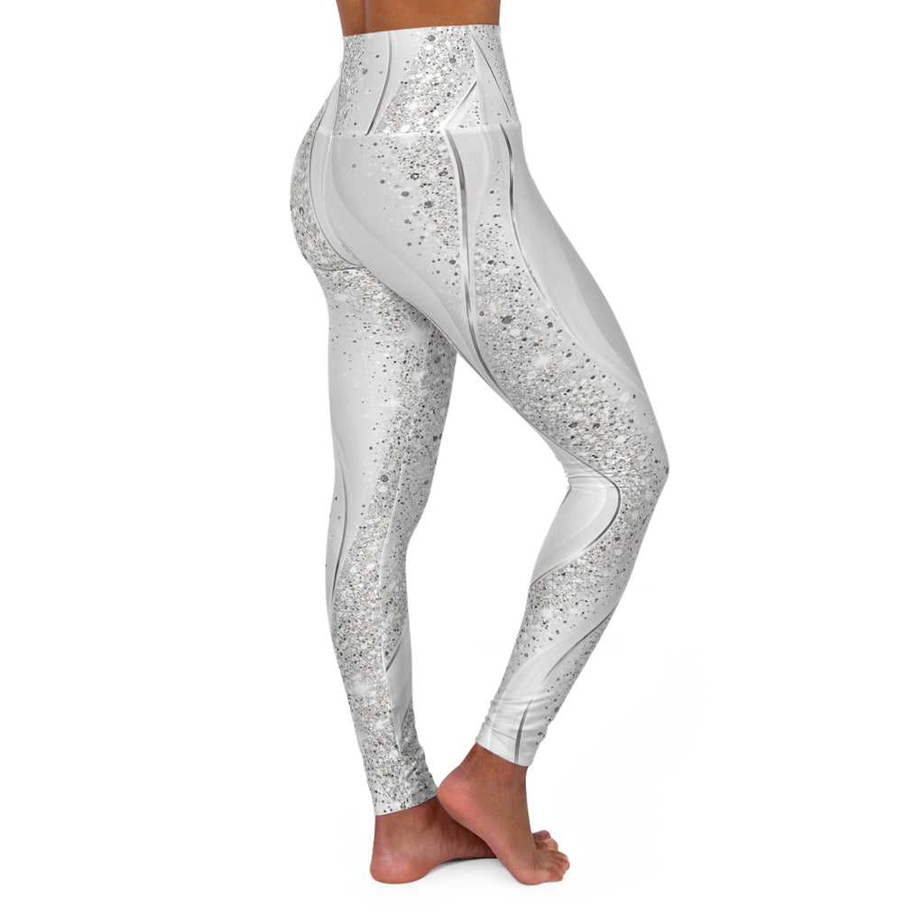 High Waisted Yoga Leggings (AOP)