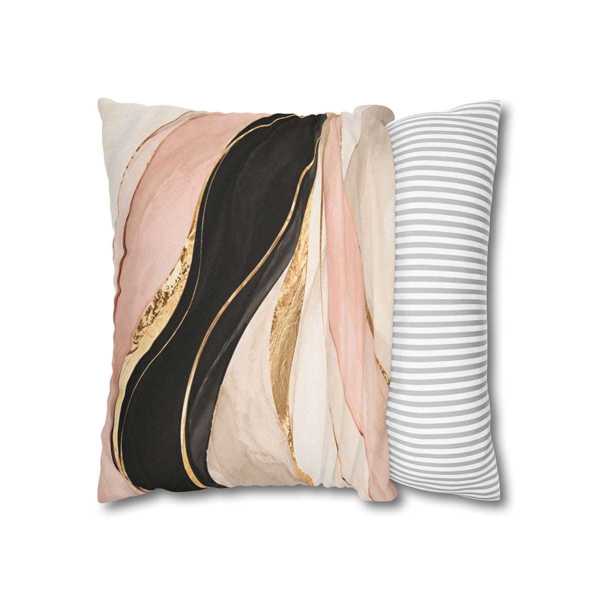 Spun Polyester Square Pillowcase