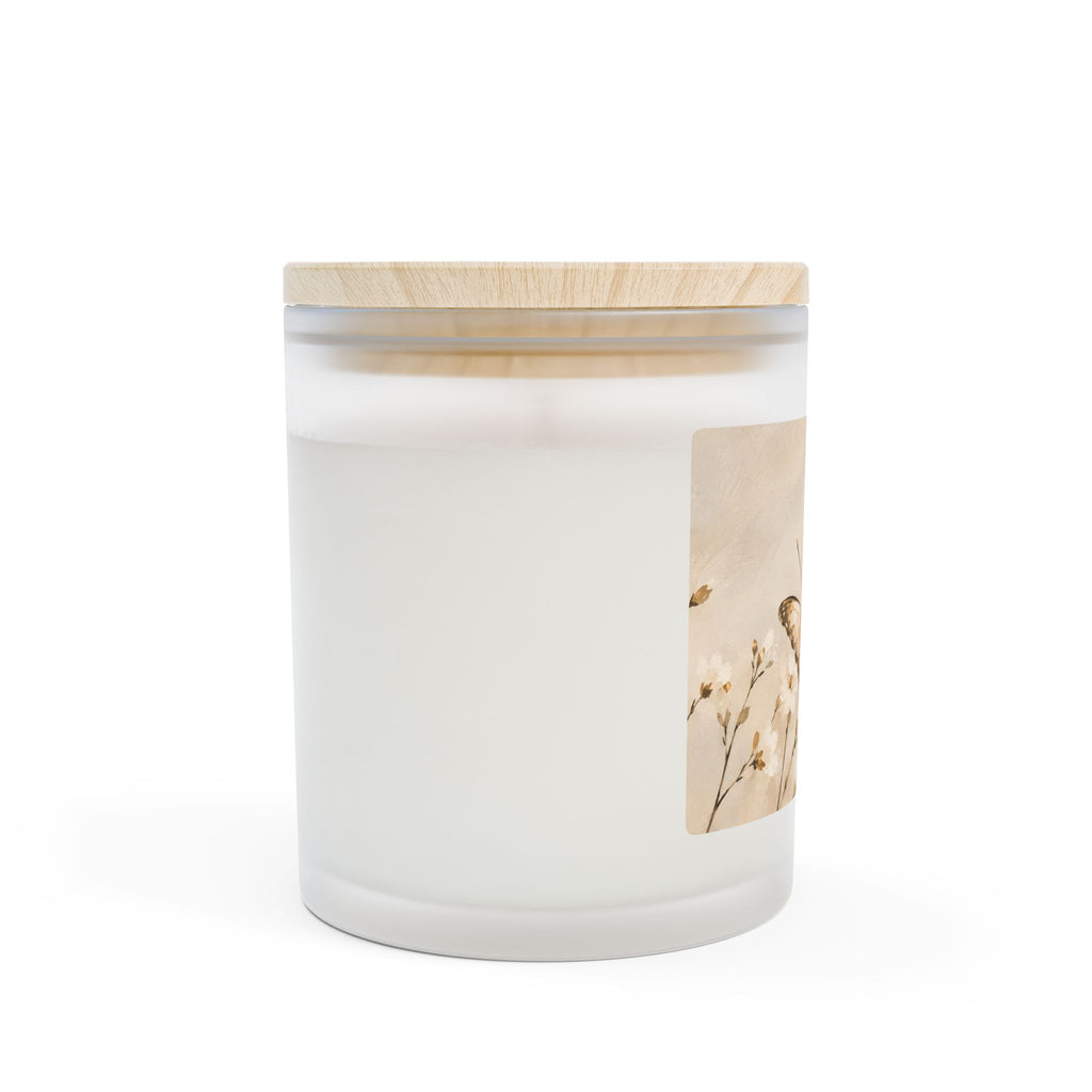 Frosted Glass Candle, 11oz